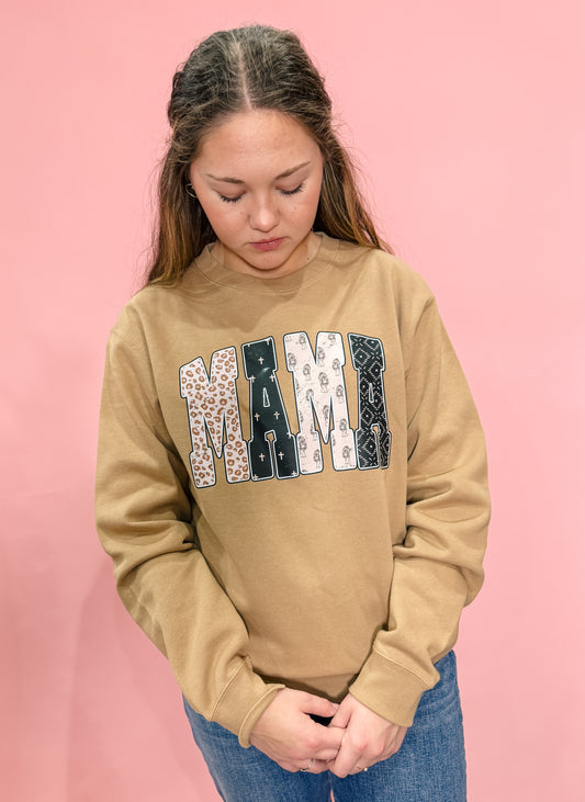 Mama Western Crewneck