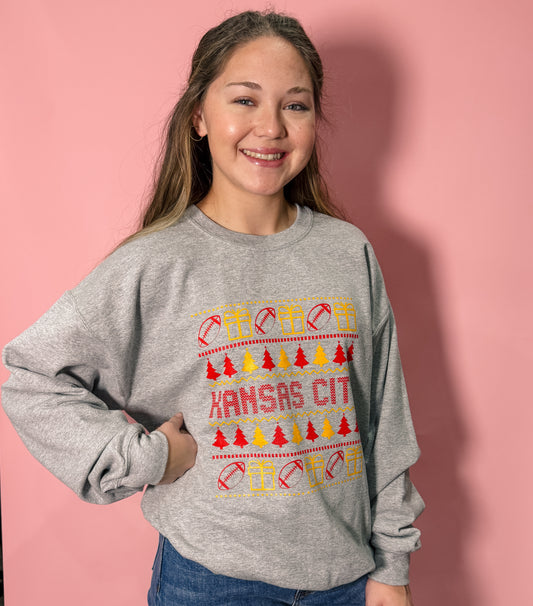 K+C Ugly Christmas Crewneck