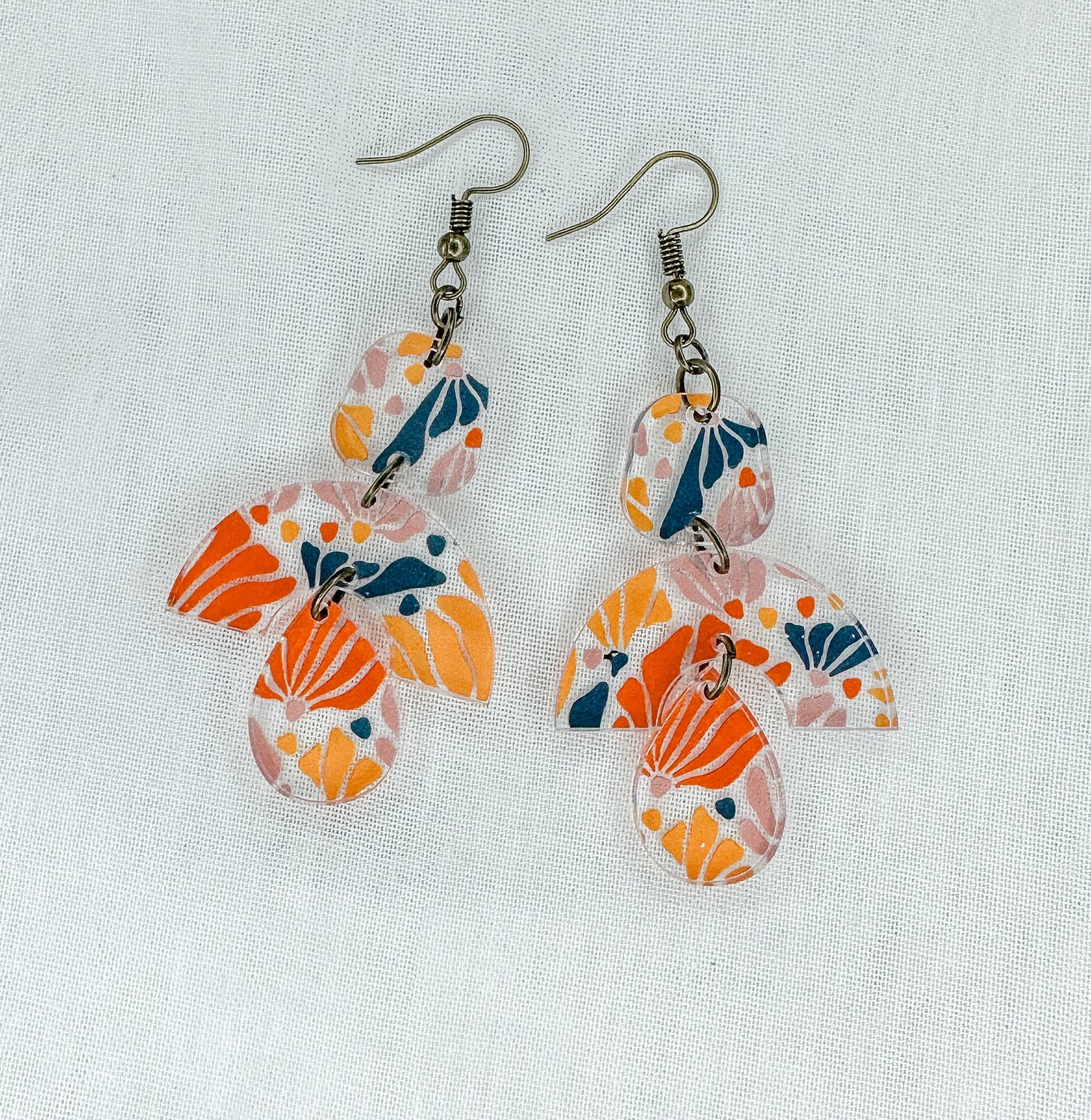 Costal Coral Earrings