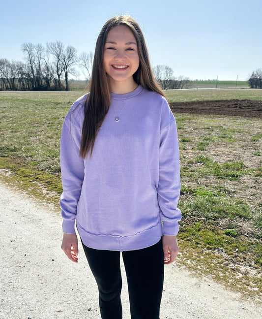 All Too Well Pullover, Lilac
