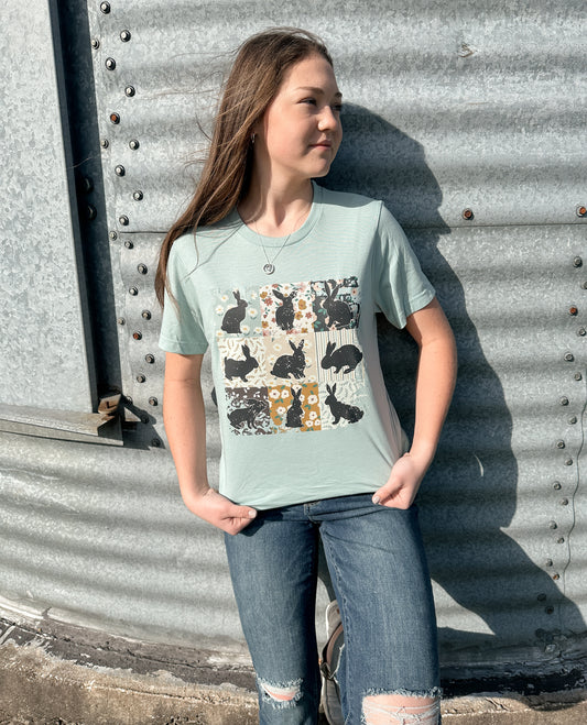 Bunny Collage Tee