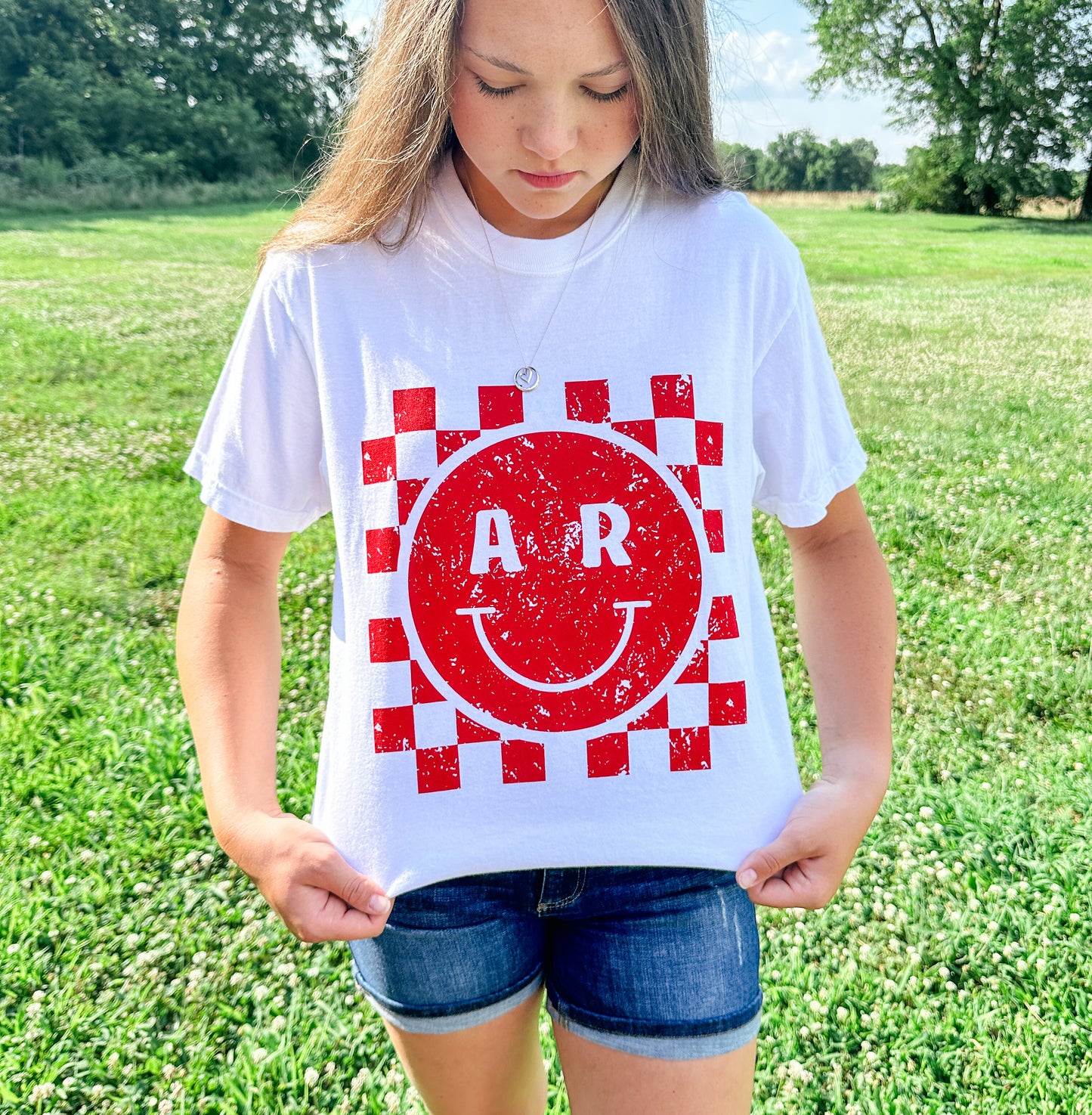 AR Smiley Tee