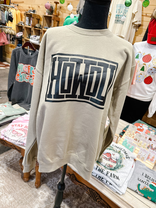 Howdy Crewneck