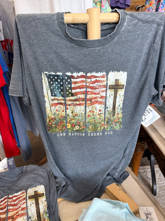 One Nation Under God Tee