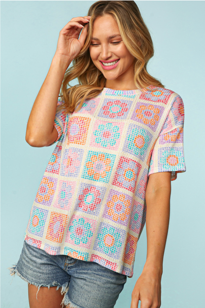 Flower Power Top - Regular and Plus