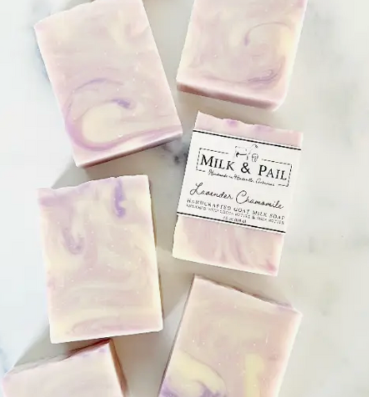 Lavender Chamomile Goat Milk Soap