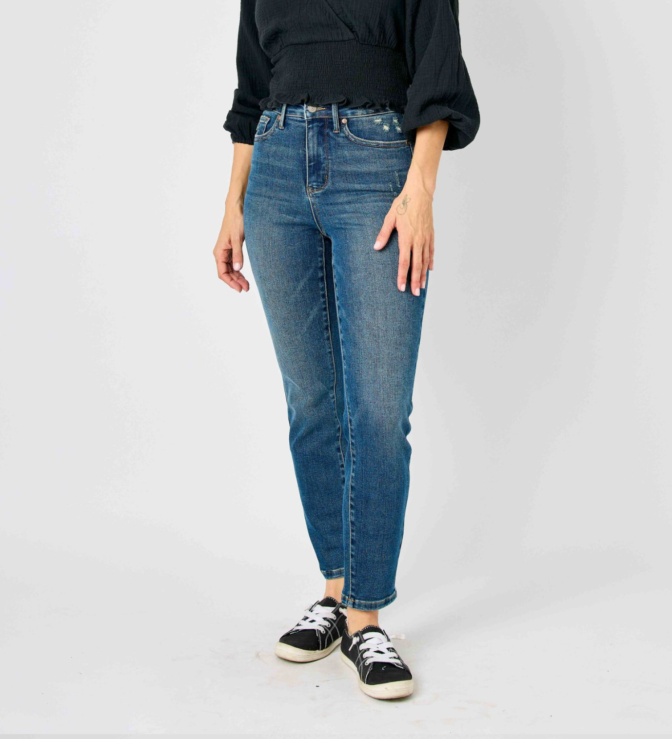 Judy Blue Saturday Stroll Skinny Jeans, Reg & Plus