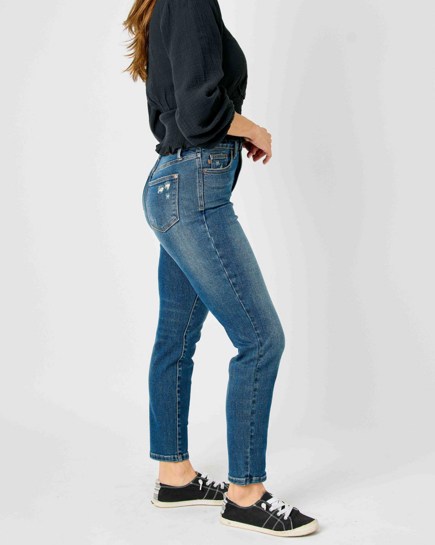 Judy Blue Saturday Stroll Skinny Jeans, Reg & Plus