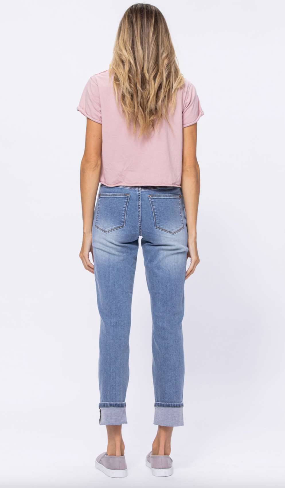 Judy Blue Weekender Boyfriend Jeans, Light Wash Reg & Plus