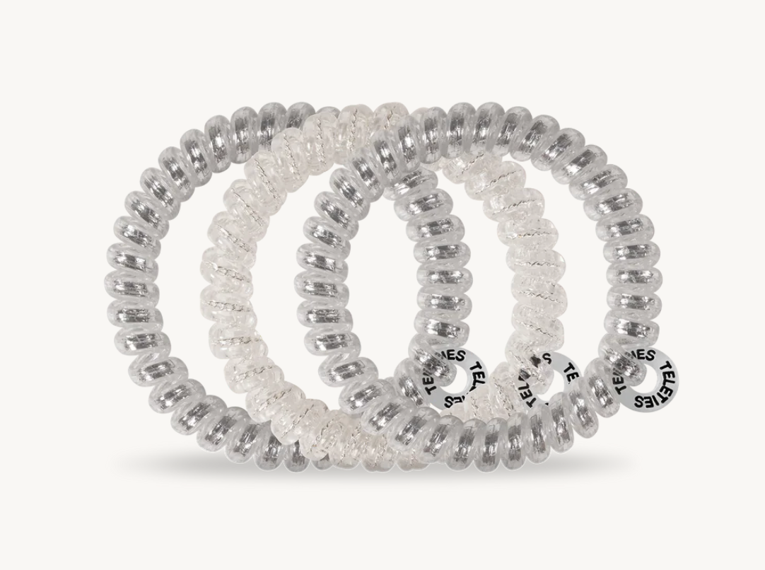 Silver Slay Teleties