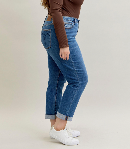 Judy Blue Boyfriend Classic Cuff