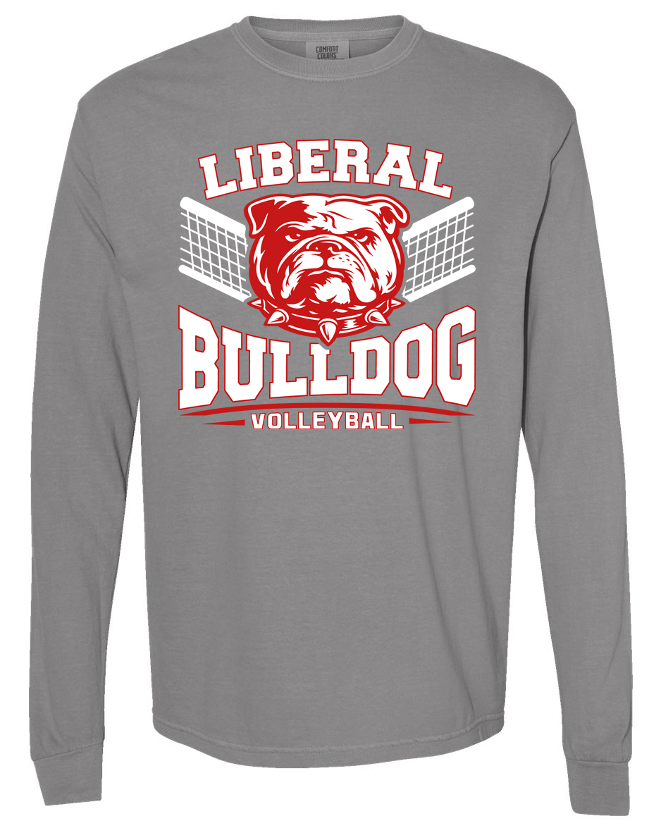 Liberal Volleyball 2026 Comfort Colors LS