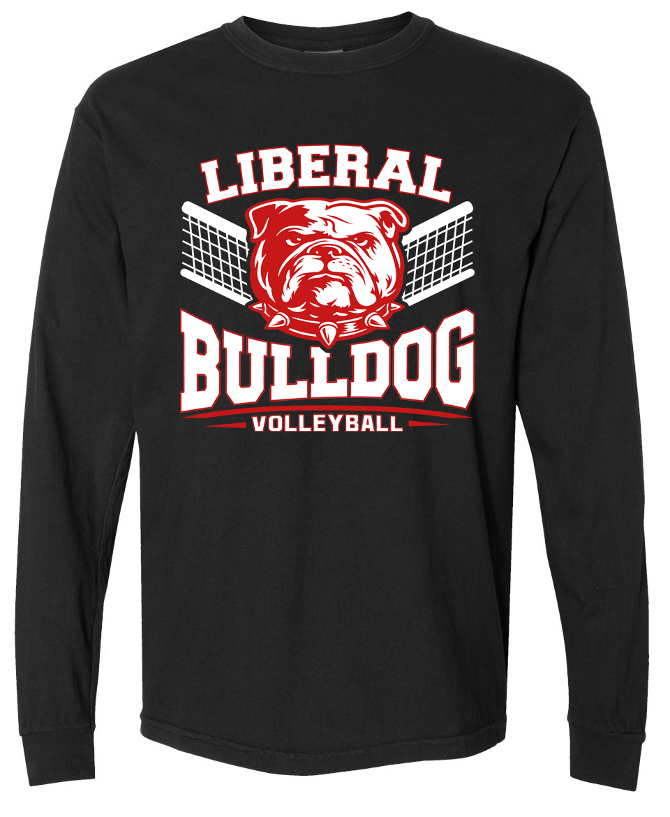 Liberal Volleyball 2026 Comfort Colors LS