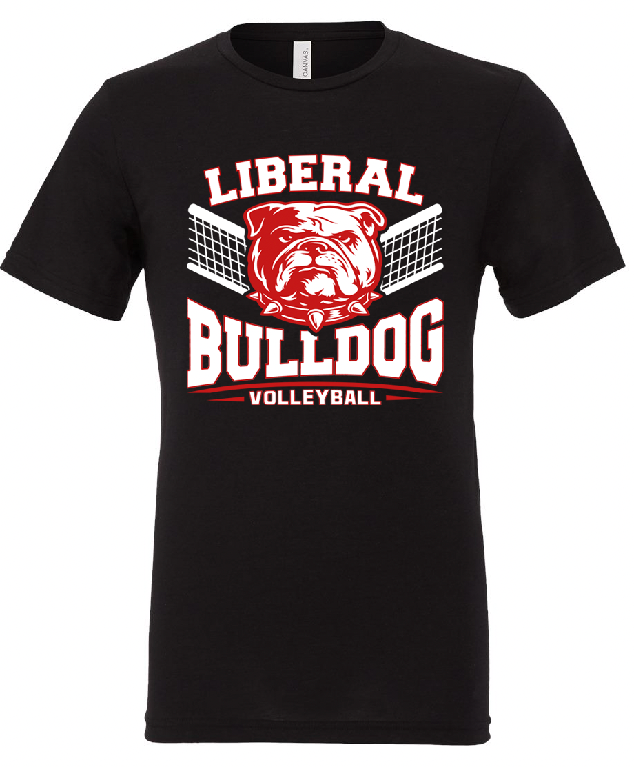 Liberal Volleyball 2026 Bella SS Tri-blend
