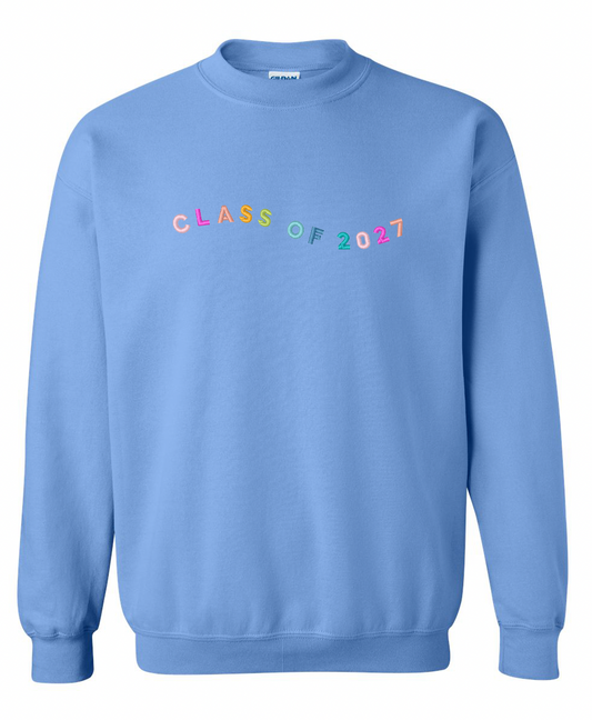 Class of 2027 Crewneck Blue