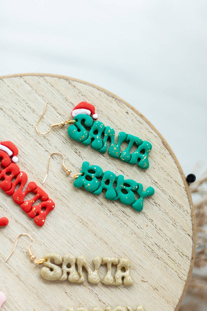 Santa Baby Dangles