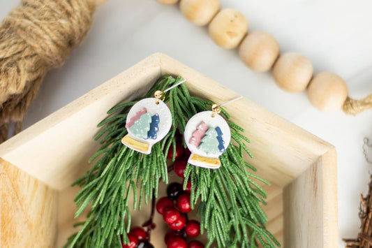 Whimsical Snowglobe Dangles