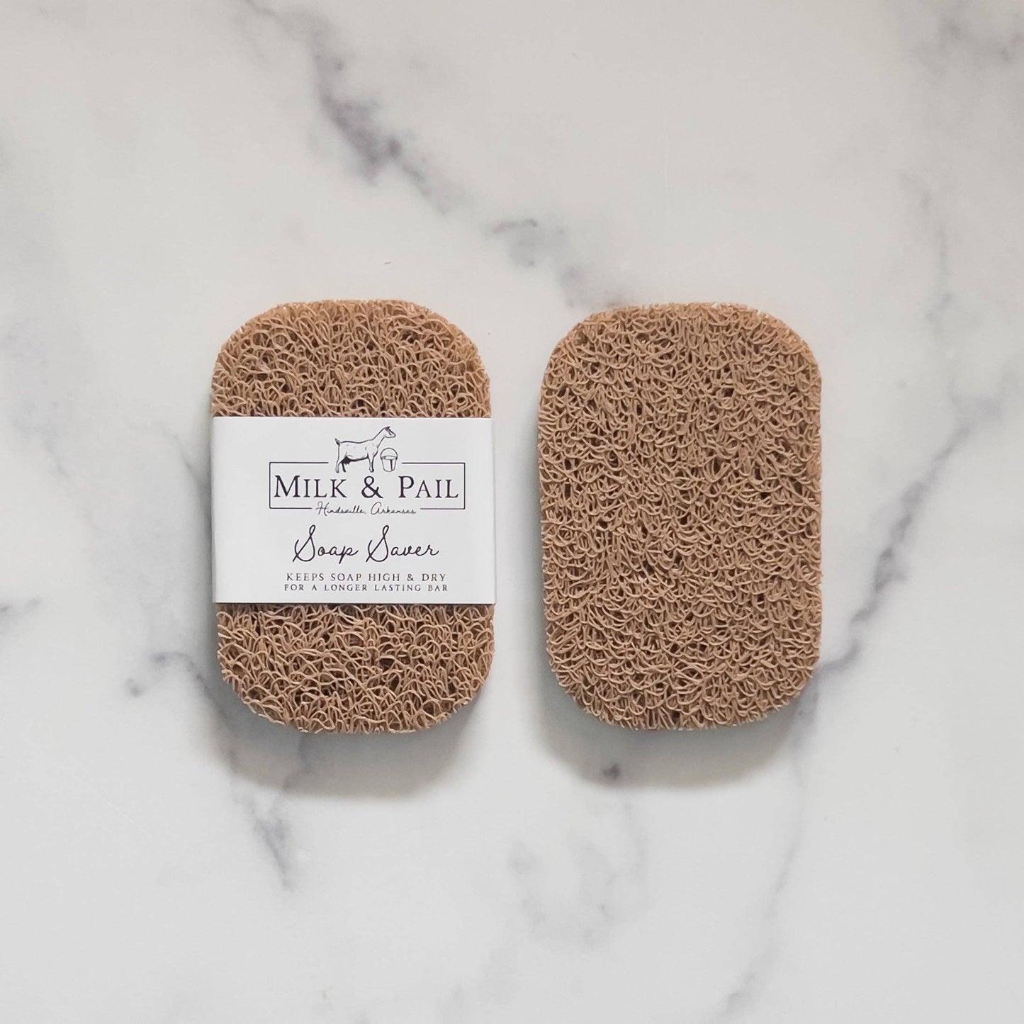 Tan Soap Saver Lift Pad