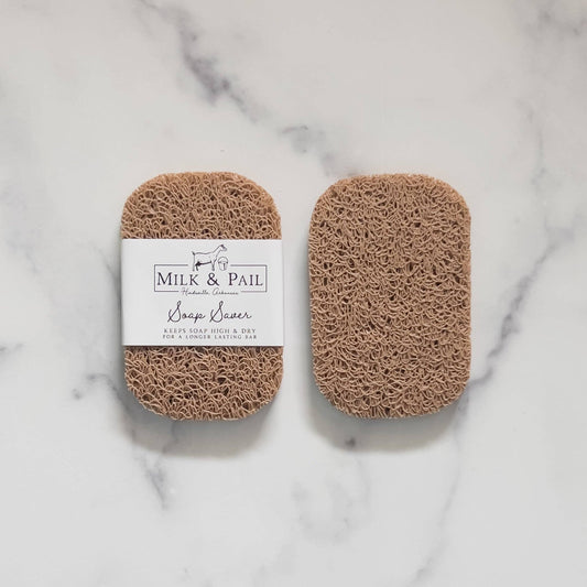 Tan Soap Saver Lift Pad