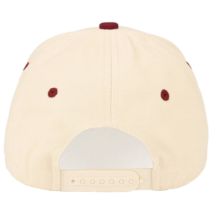C.C Check Board Pattern Print Two Tone Canvas Trucker Hat