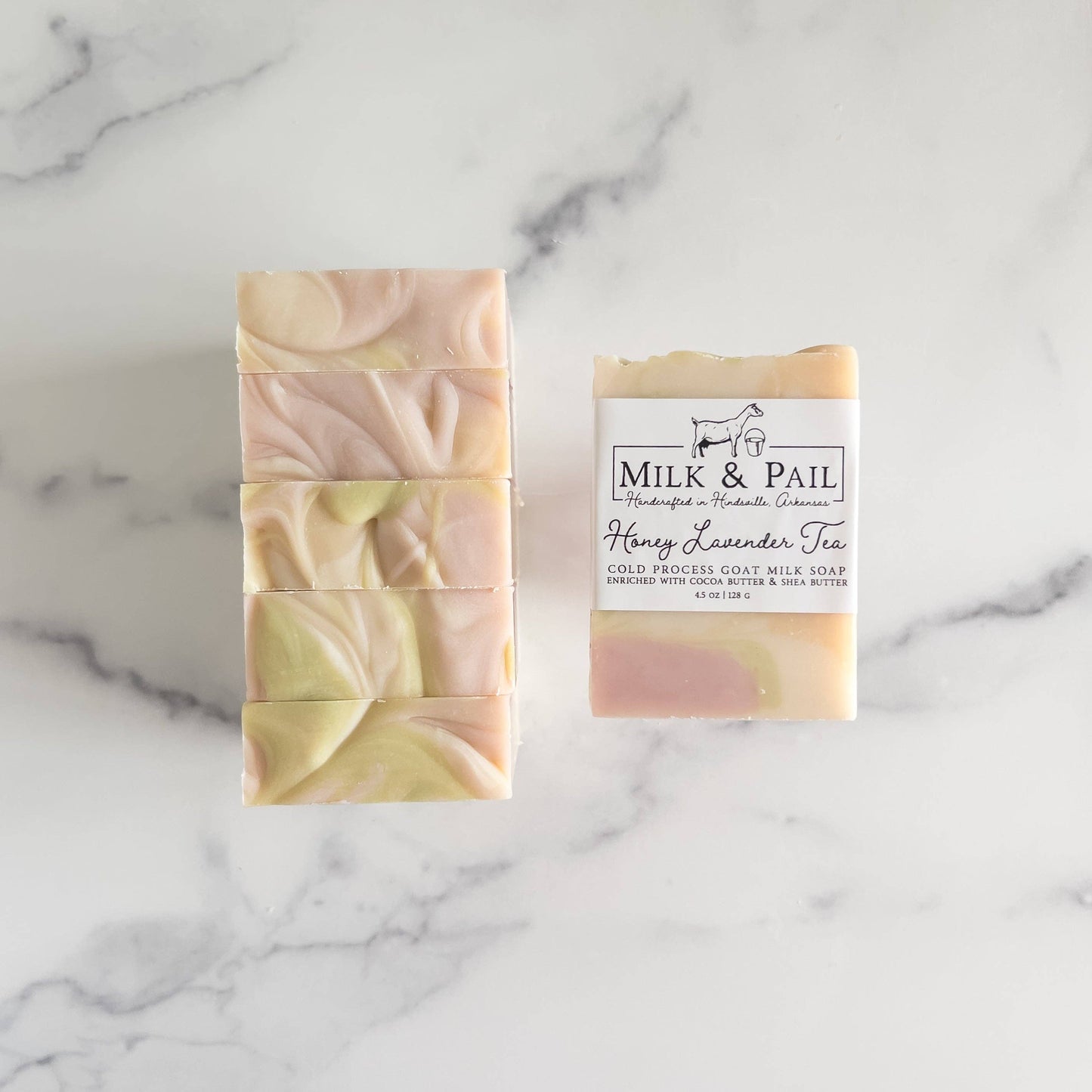 Honey Lavender Tea Goat Milk Soap