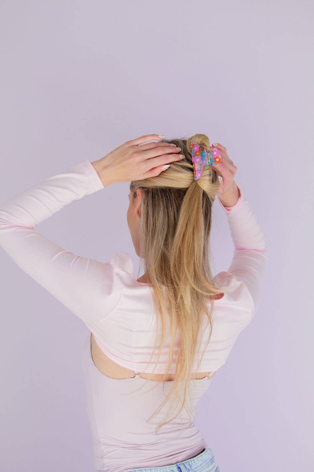 Spring Blooms Claw Clip