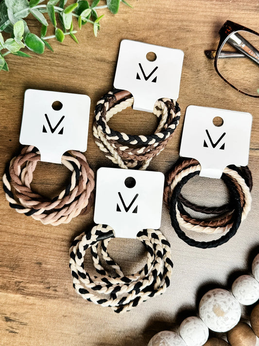 Hair Tie Bracelet Set