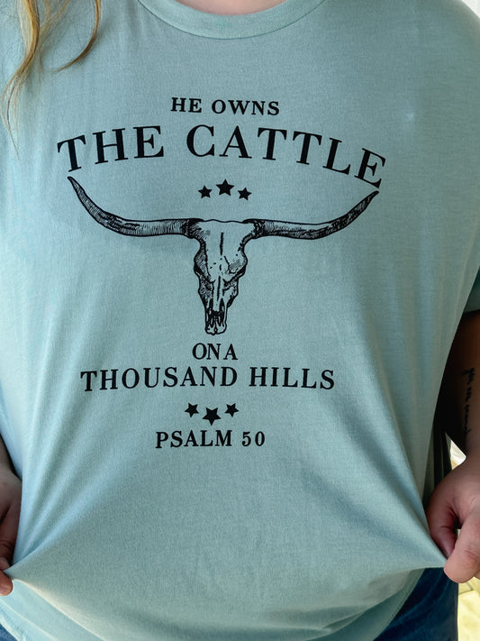 Cattle on a Thousand Hills Tee