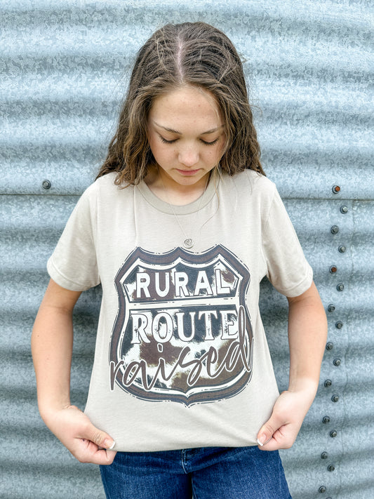 Rural Route Raised Tee