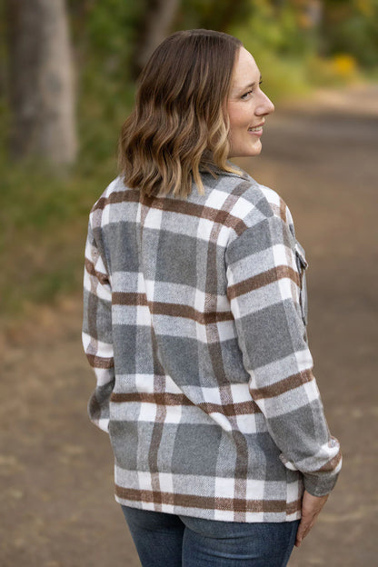 Norah Plaid Shacket