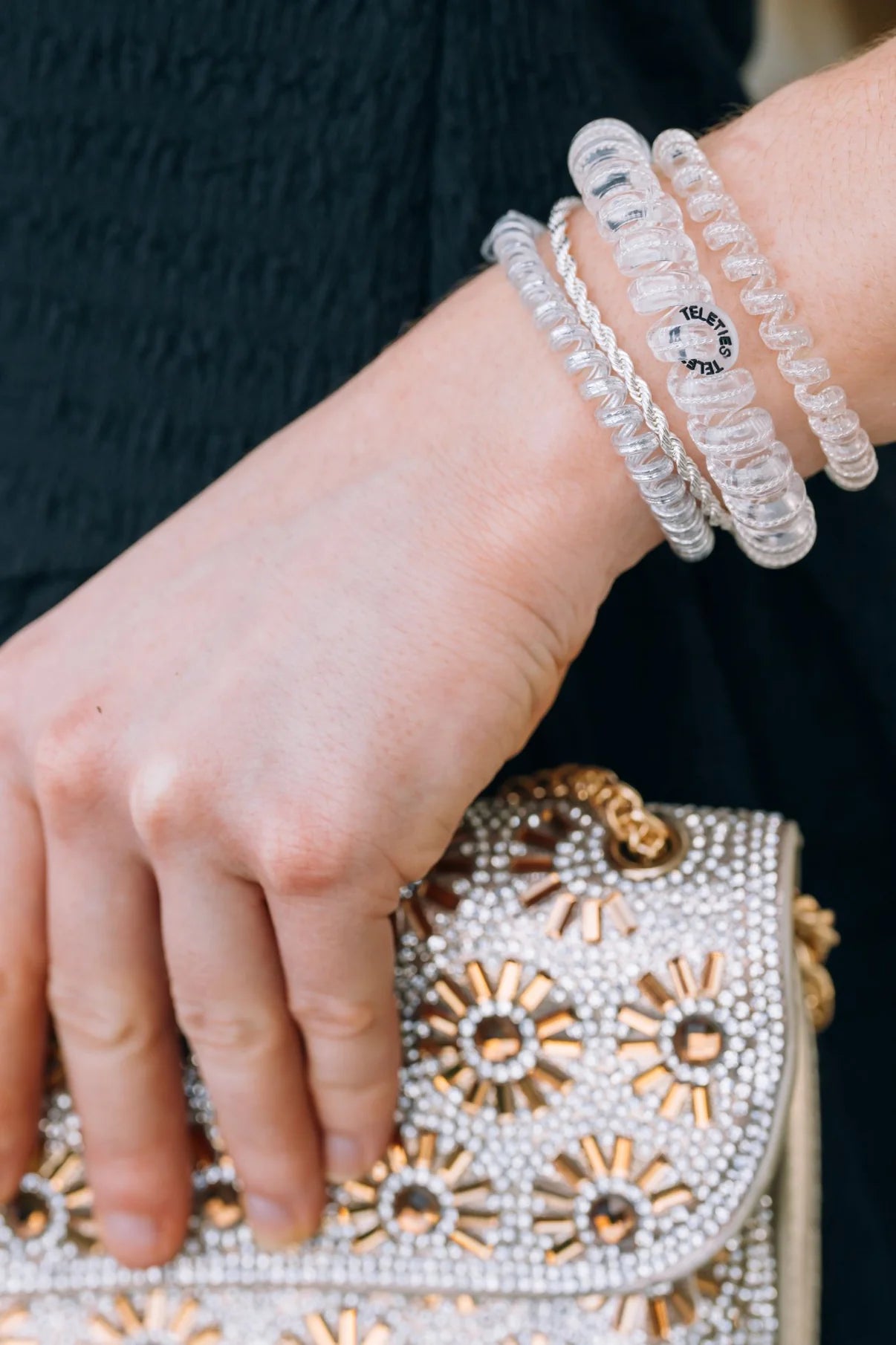 Silver Slay Teleties