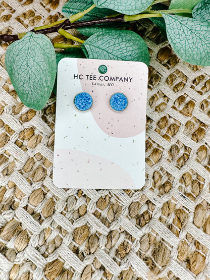 The Original Druzy Earrings (Multiple Colors)